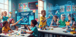 data structures and algorithms classes for kids