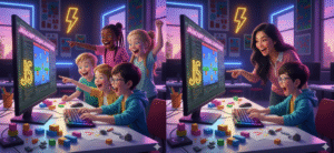 javascript game development classes for kids