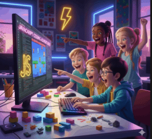 online javascript game development classes for kids