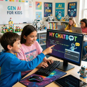 Generative AI classes for kids